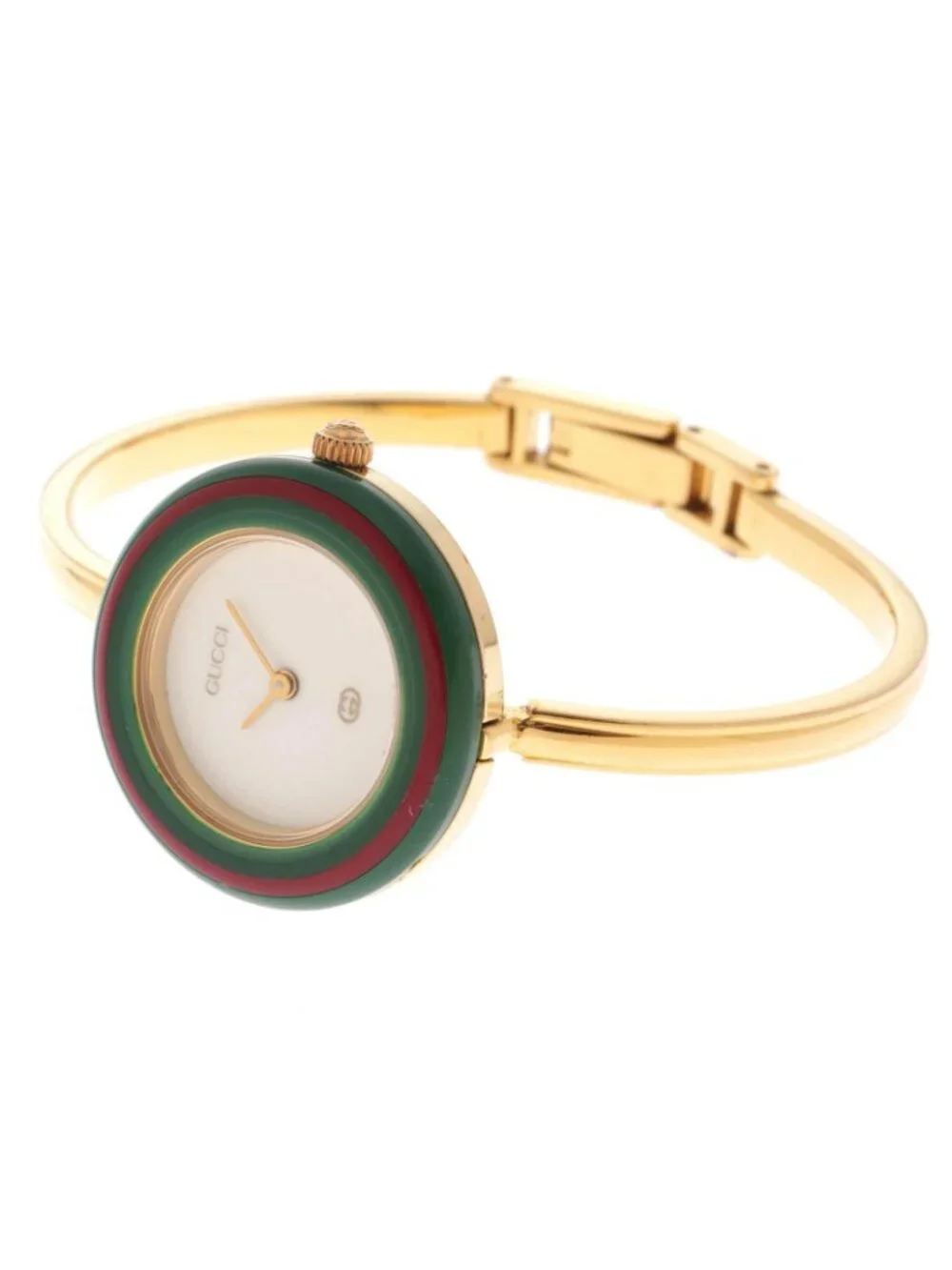 Gucci Change Bezel 11/12 Watch White